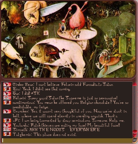 Hieronymus Bosch's paintings were the inspiration for Furrabian Nights