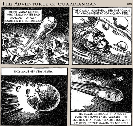 In this comic the narrator really shines. What a voice!
