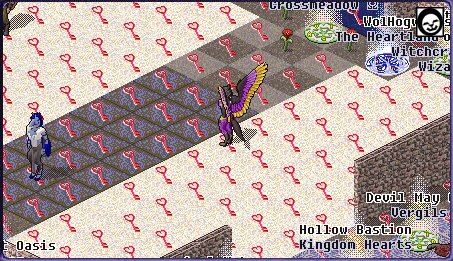 It's the third key from the top left!